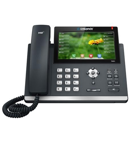 Bundle of Yealink Ultra-Elegant Touchscreen + Wideband Headset for Yealink IP Phones