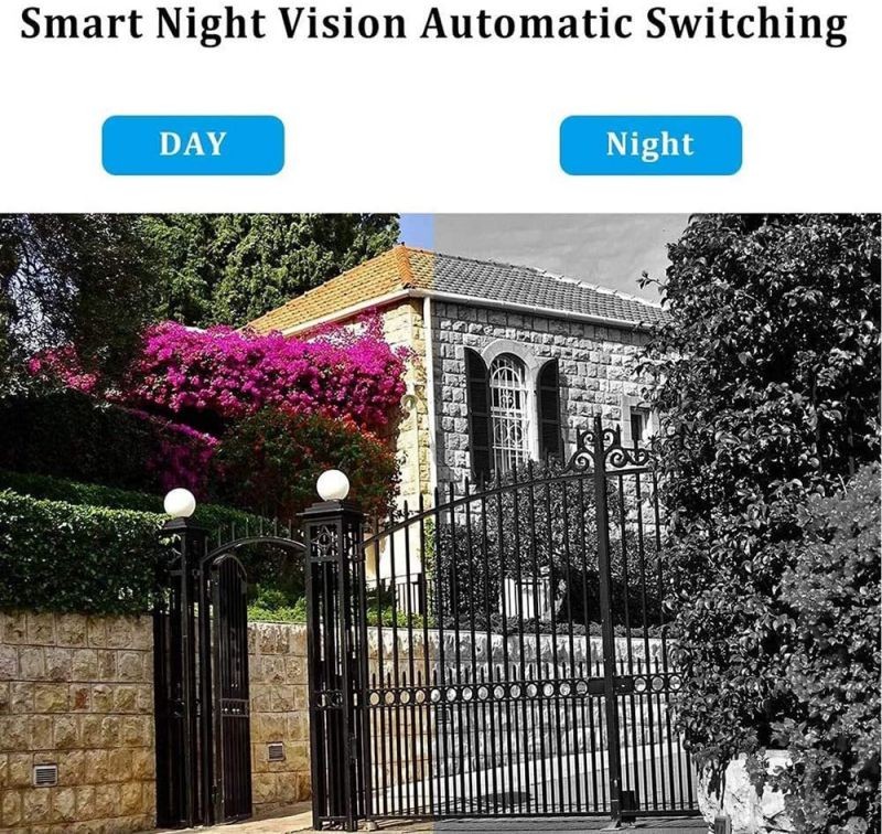 PFMY.DG Wireless Video Doorbell 720P HD Security Camera Doorbell, Support 2-Way Motion Detection Night Vision and App, for iOS Android