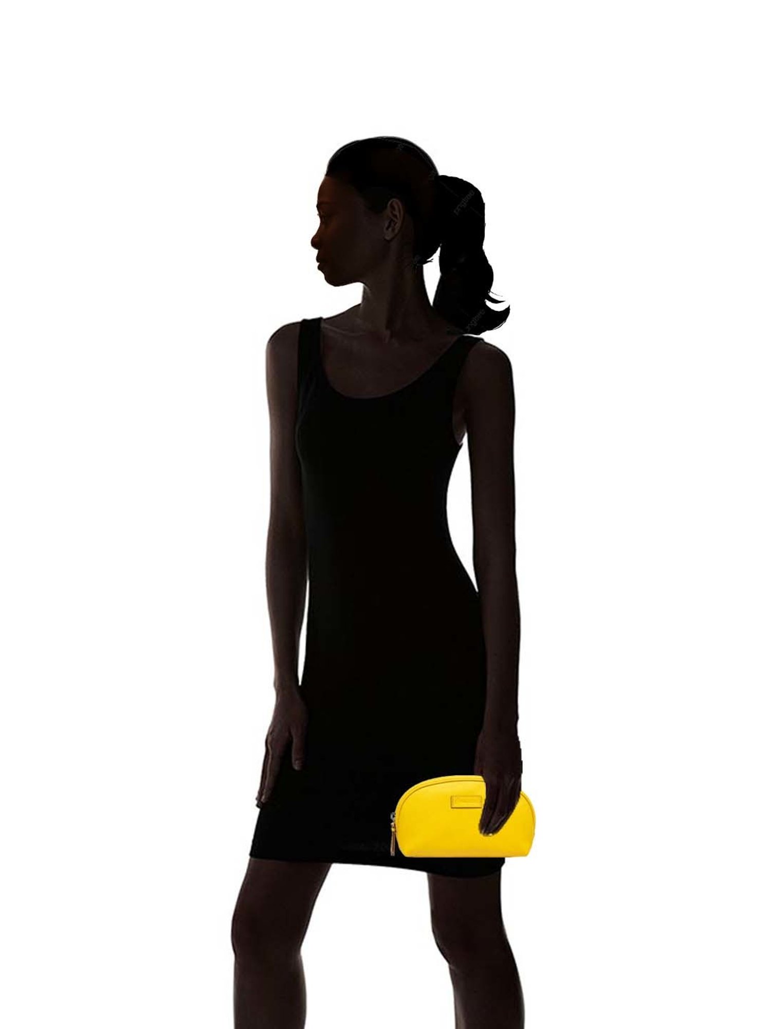 Mai Soli Dome Large Cosmetic Case - Yellow