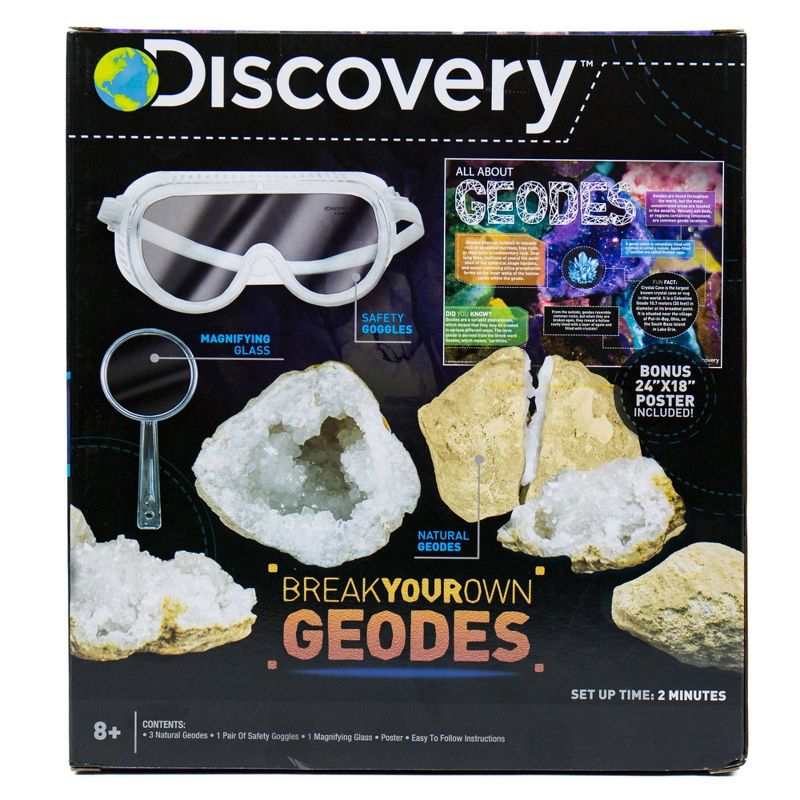 Discovery Kids Break Your Own Geodes Activity Kit
