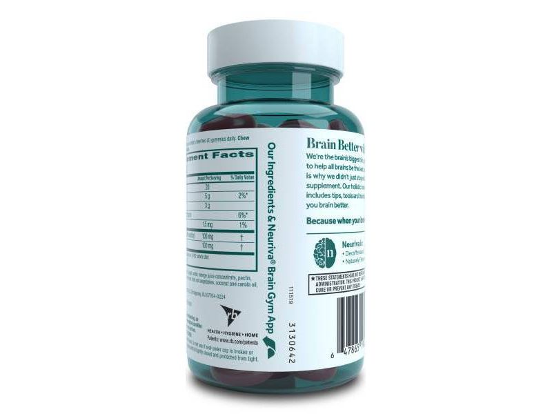 Neuriva Original Brain Performance Gummy - 50ct