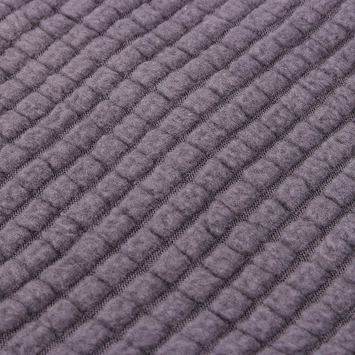 Corn Plush Office Computer Chair Cover Slip Stretchable Rotate Swivel Seat Home Office Light Grey