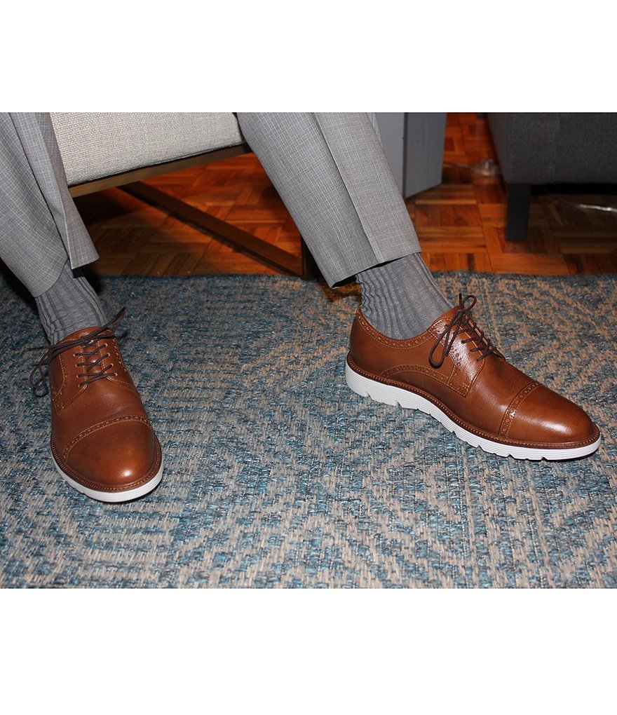 Flag LTD. Men's Shelby Cap Toe Hybrid Oxford Dress Shoes