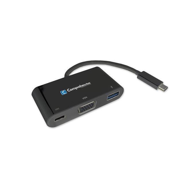 Comprehensive Cable USB3C-VGAUSB3PD Type-C to VGA USB3.0 Power Delivery adapter