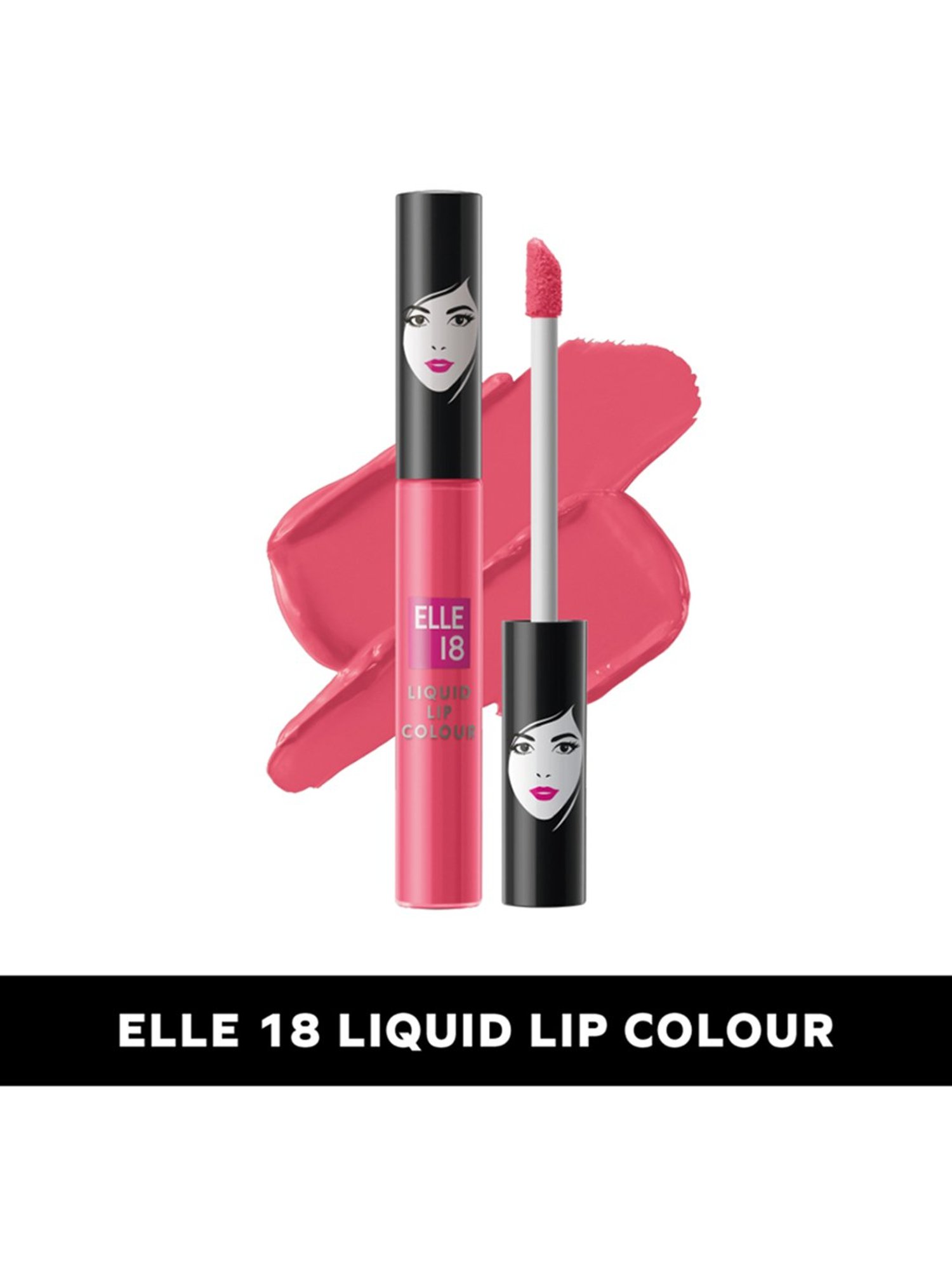 Elle 18 Liquid Lip Colour Peppy Coral - 5.6 ml