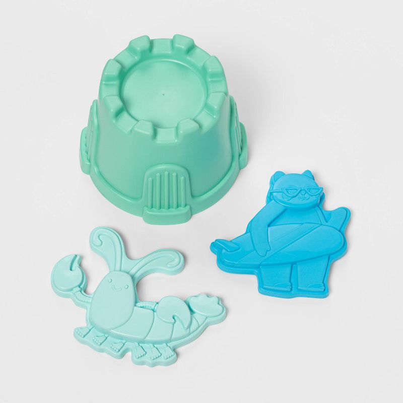 7pc Shark Sand Bucket Set - Sun Squad™