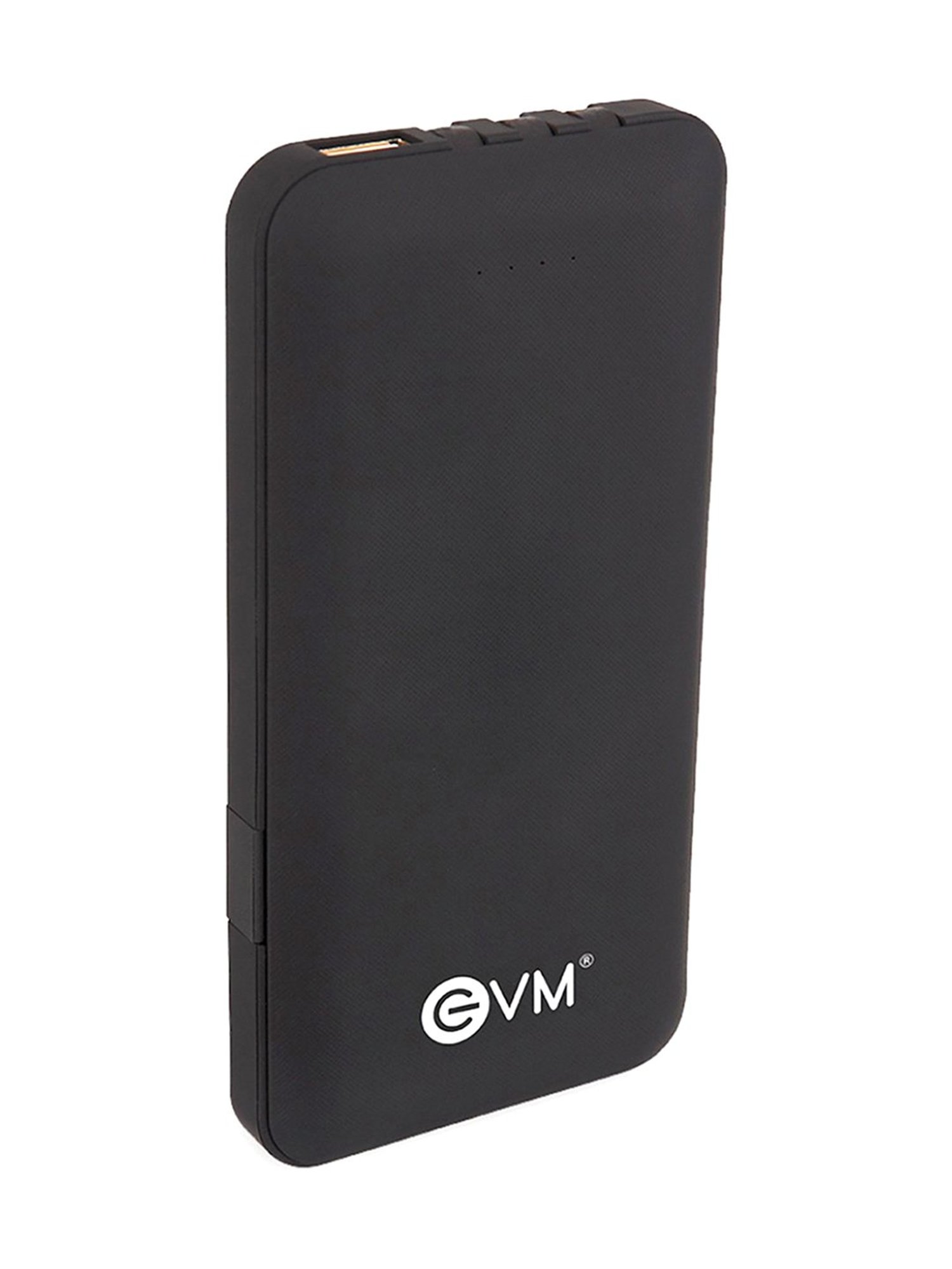 EVM Encase P0077 10000 mAh Power Bank with 3 in 1 Cable (Black)
