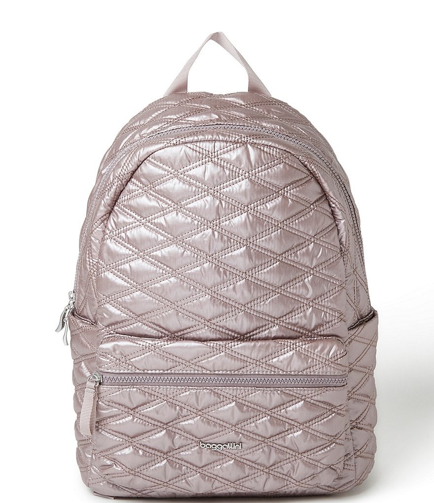 Baggallini Quilted Nylon Backpack
