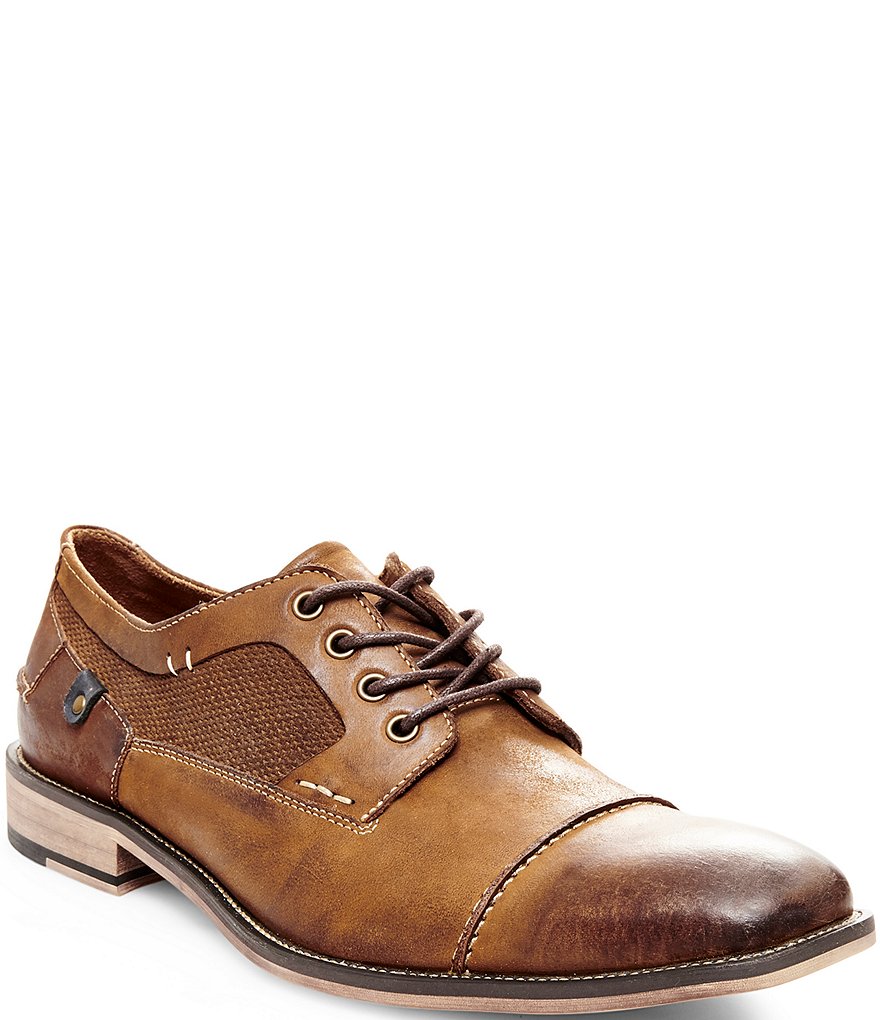 Steve Madden Men's Jagwar Leather & Suede Oxfords