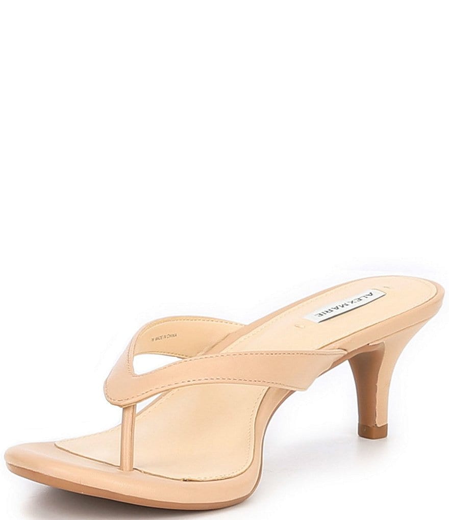 Alex Marie Naudia Leather Thong Sandals