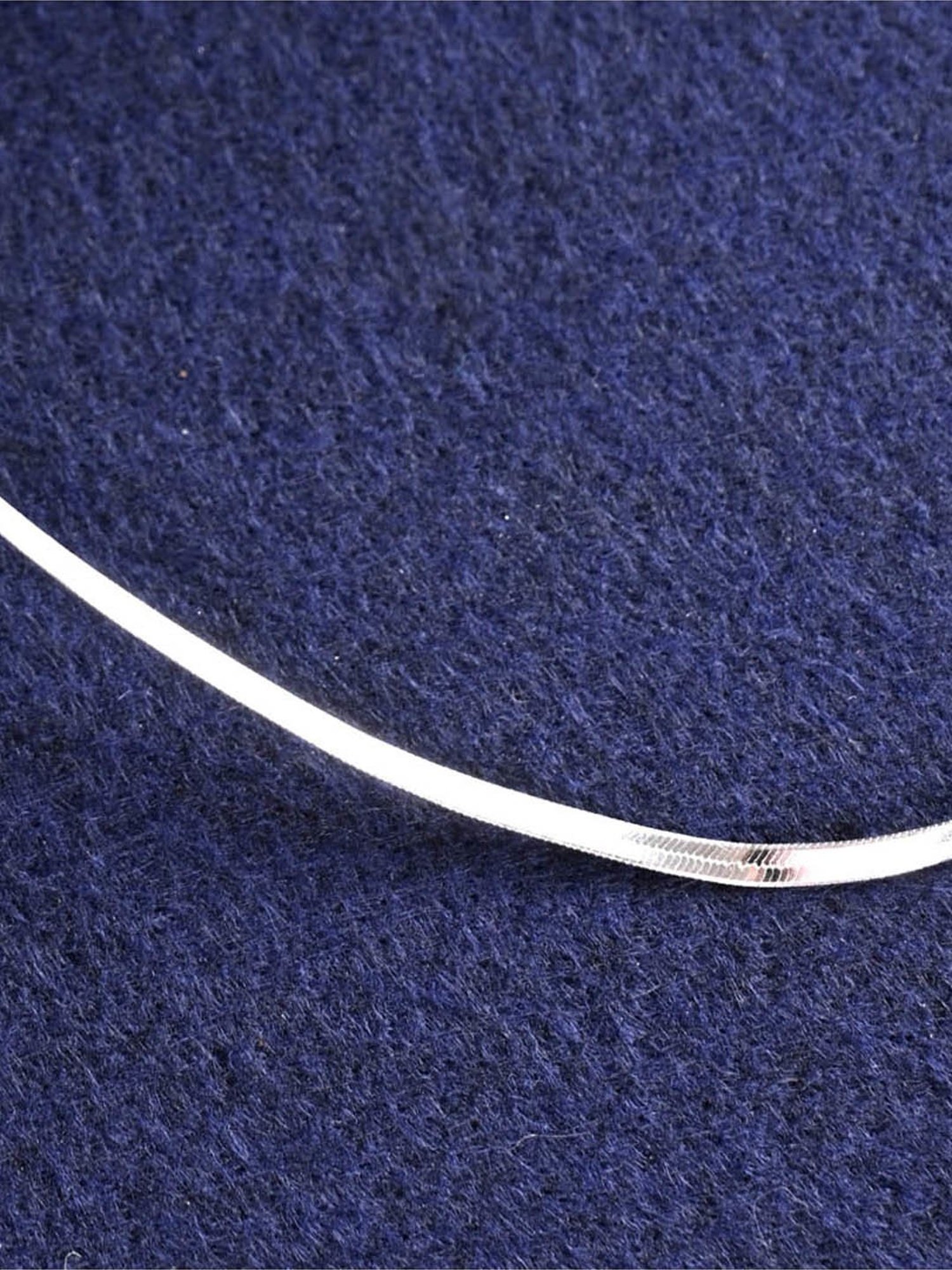 Clara 925 Sterling Silver Hasli Chain Necklace in 18-inches for Women & Girls