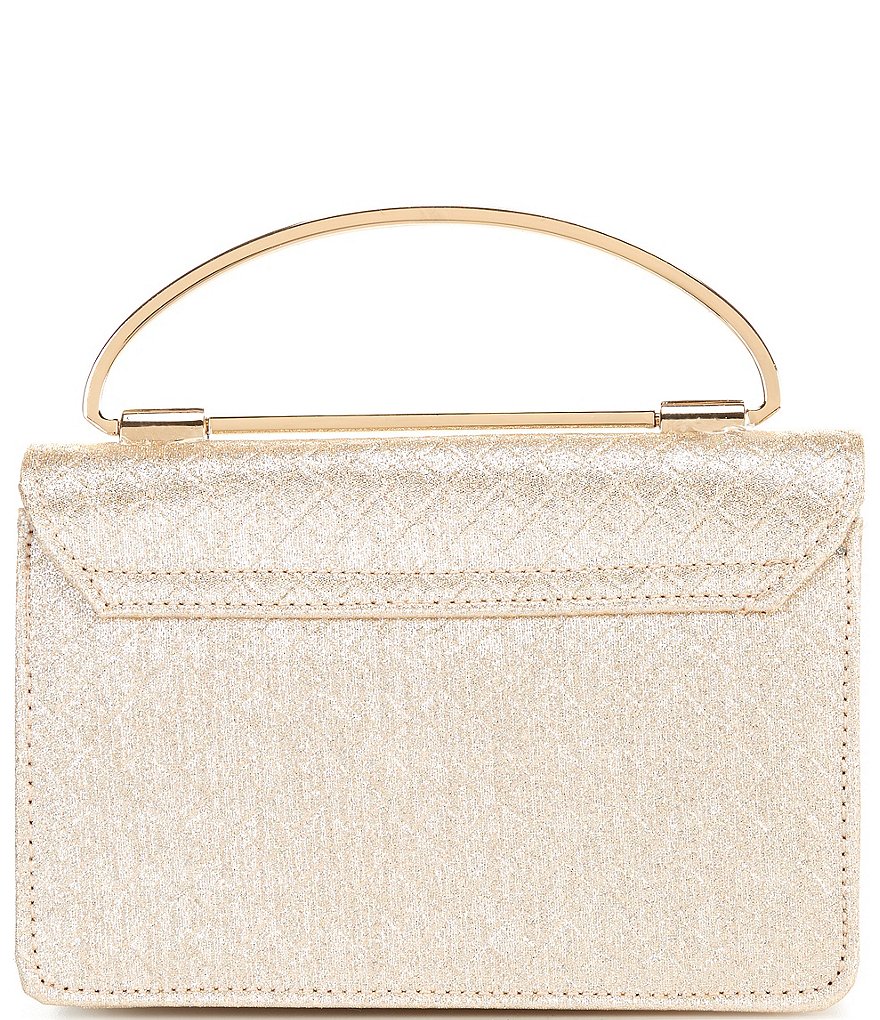 Kate Landry Satin Buckle Clutch Bag