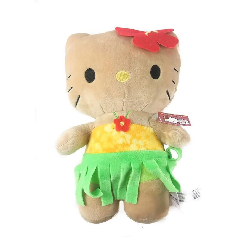 Hello Kitty 12 Inch Hula Kitty Plush Animal