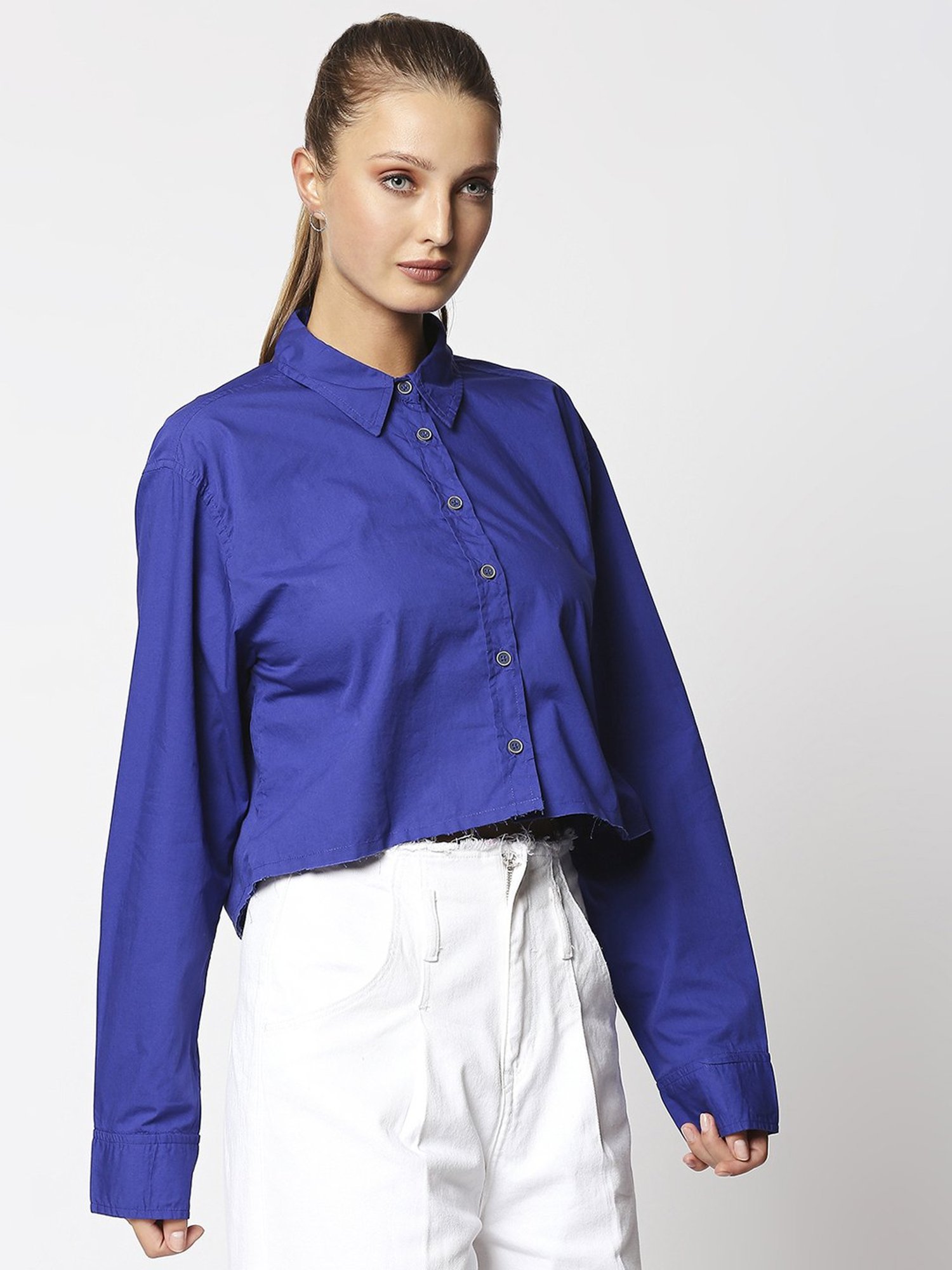 Remanika Blue Pure Cotton Shirt