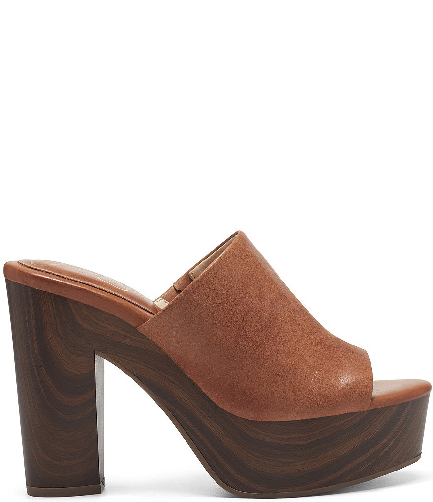 Jessica Simpson Shelbie Platform Heeled Slides