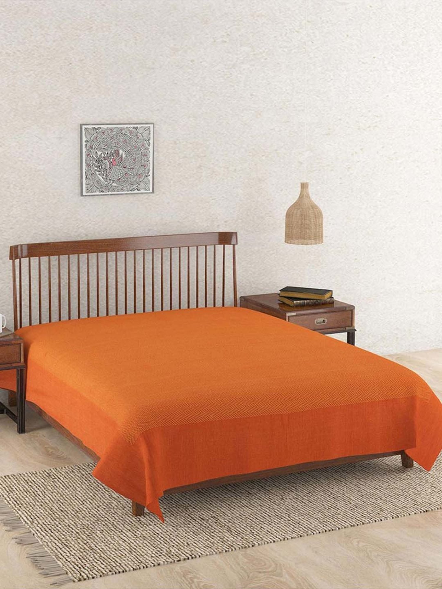 DDECOR Live beautiful Geometric Insignia Dove 210 TC Cotton Comforters - Set of 3