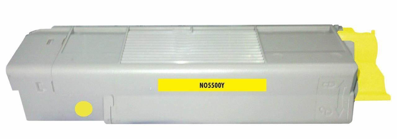 HouseOfToners Compatible Replacement for Okidata 43324401 High Yield Yellow Toner Cartridge