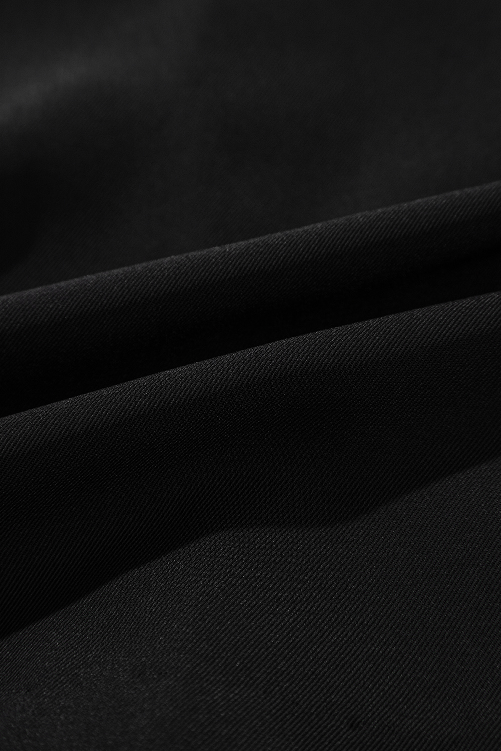 Black Rhinestone Bow High Waist Mini Skirt