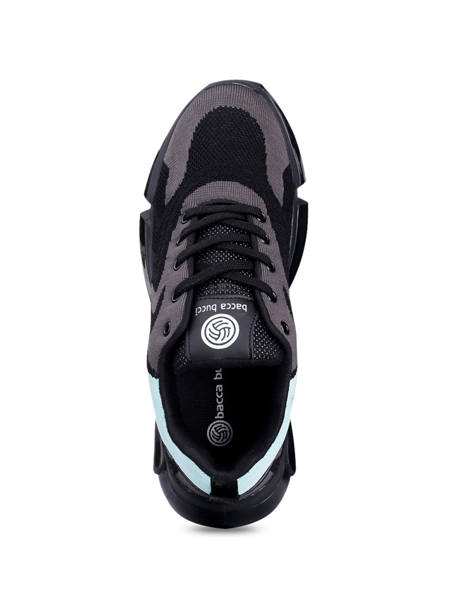 Bacca Bucci Men's Shark Black Running Shoes