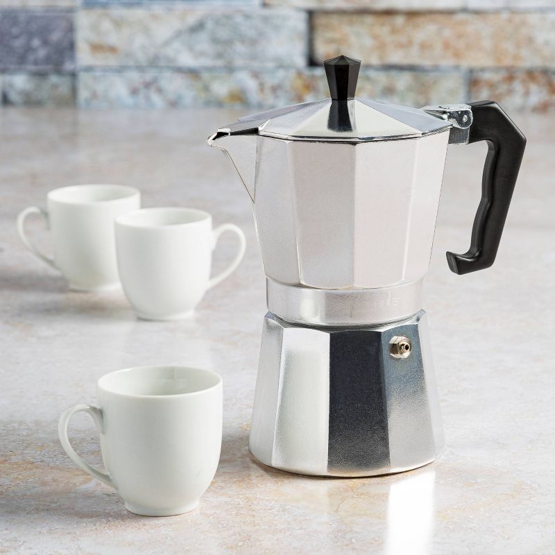 Primula 6-Cup Espresso Maker - Silver
