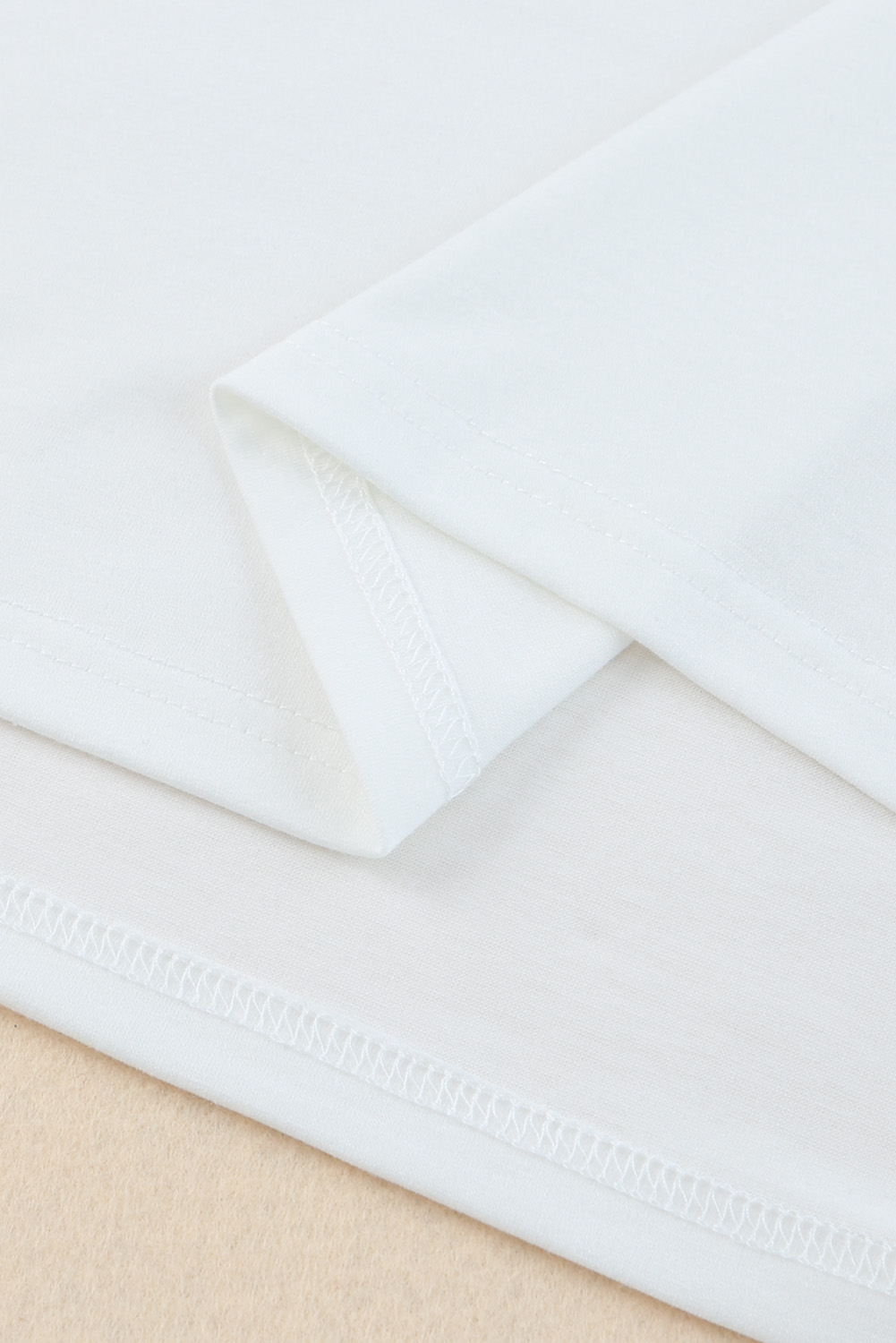 American Eagle Outfitters Peach Printed Crop Top