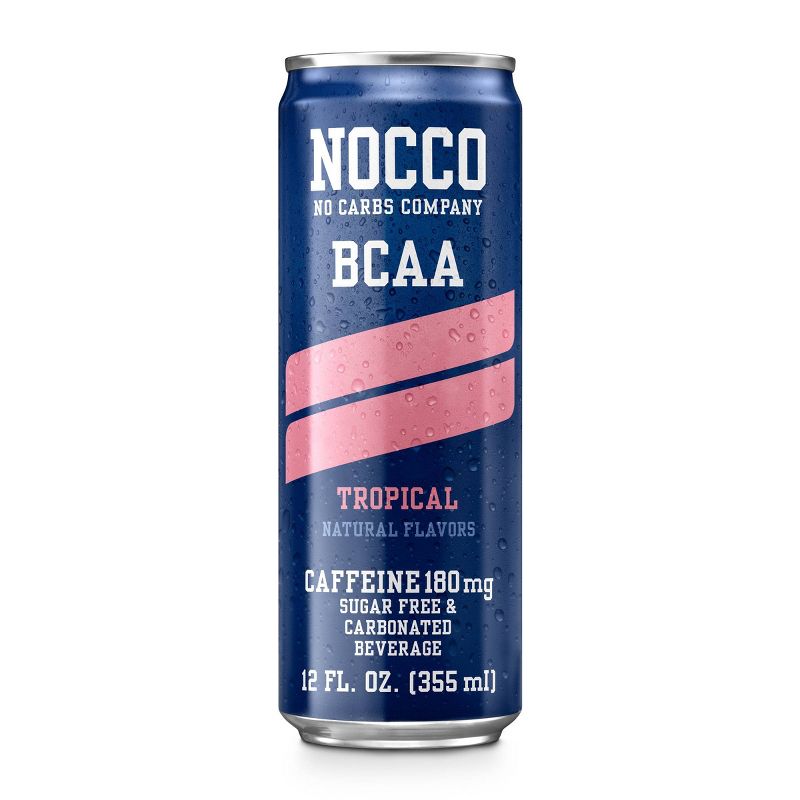 NOCCO BCAA Tropical Carbonated Beverage - 12 fl oz Can