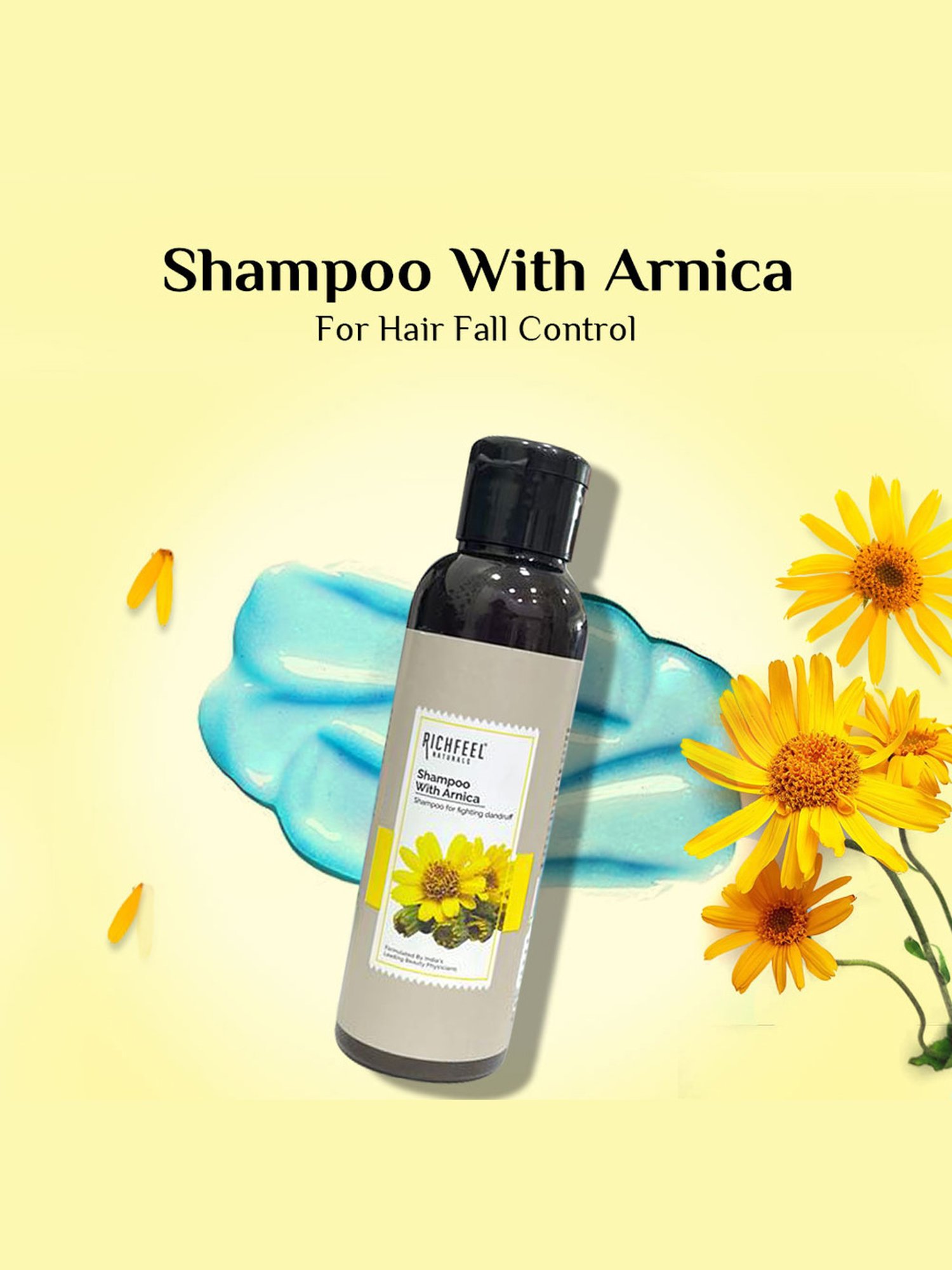 Richfeel Shampoo with Arnica - Pack of 3