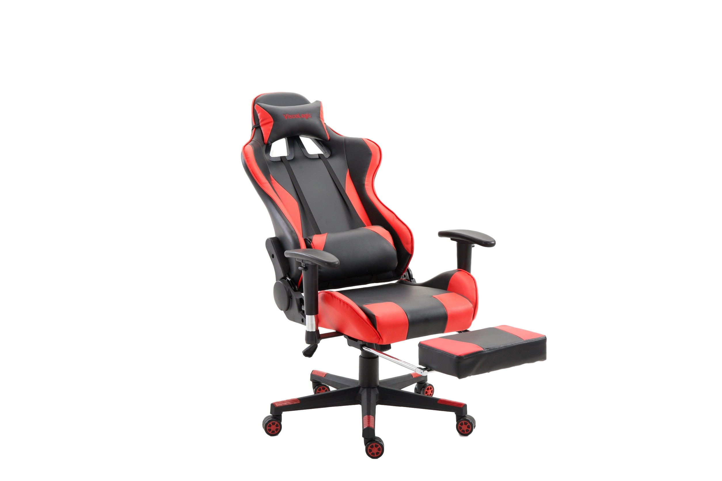 ViscoLogic SpeedX Ergonomic Gaming Chair with Footrest