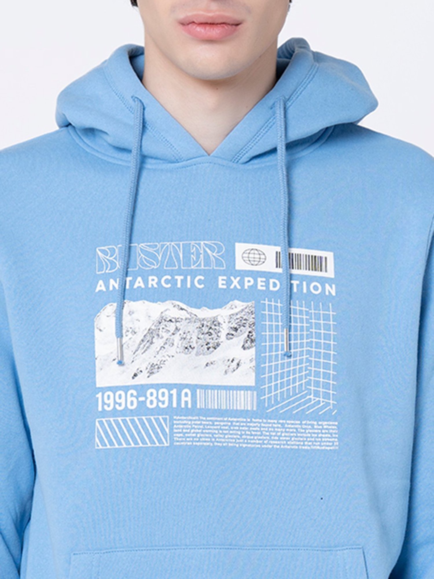 Red Tape Blue Hooded Sweatshirt