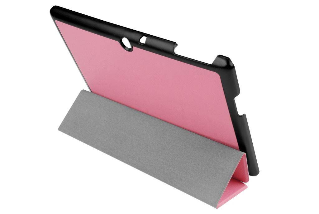 Hellfire Trading Slim Compact PU Magnetic Leather Case for Lenovo Tab 10 A3-A30 - Purple