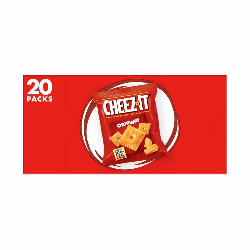 Cheez-It Original Baked Snack Crackers - 1oz - 20ct