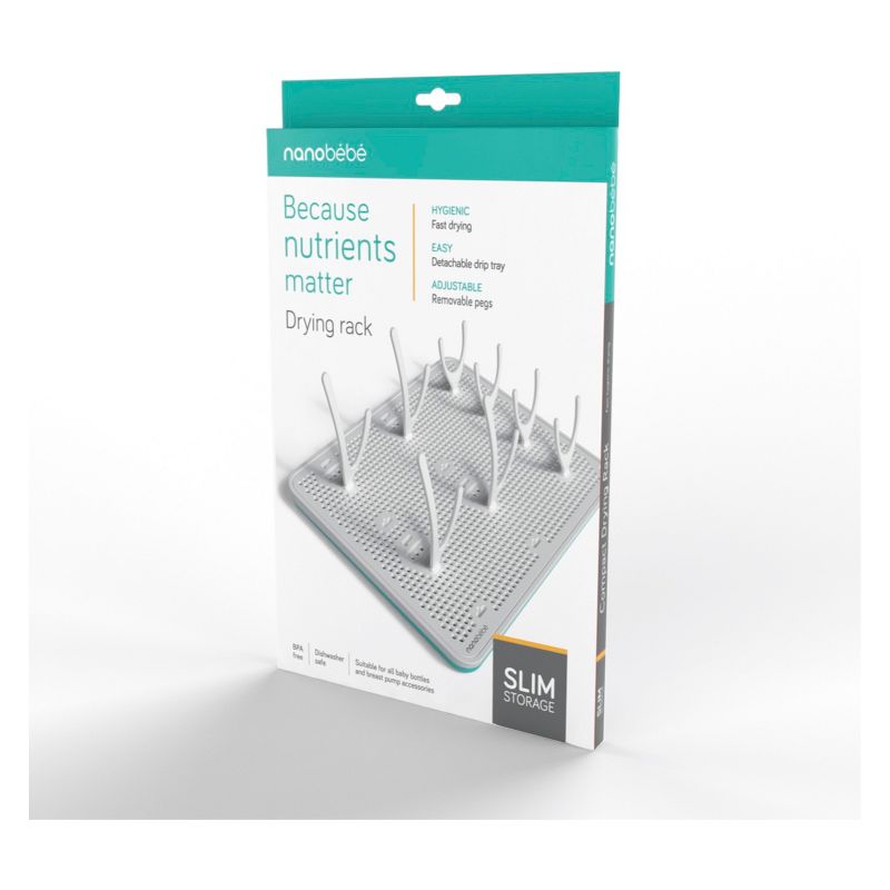 Nanobebe Baby Bottles, Sippy Cups & Breast Pump Accessories Drying Rack