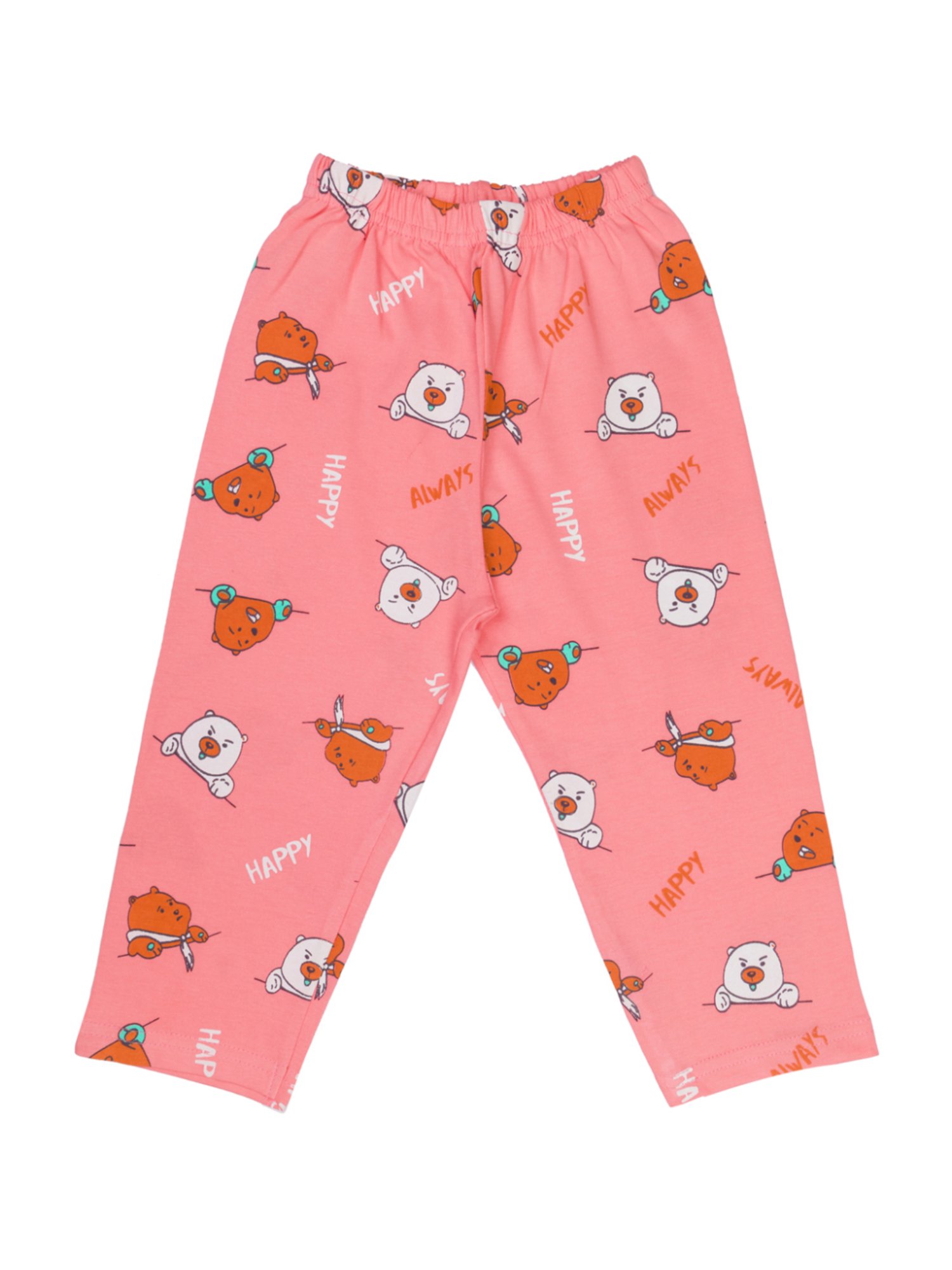 Todd N Teen Kids Sea Green Cotton Printed T-Shirt & Capris