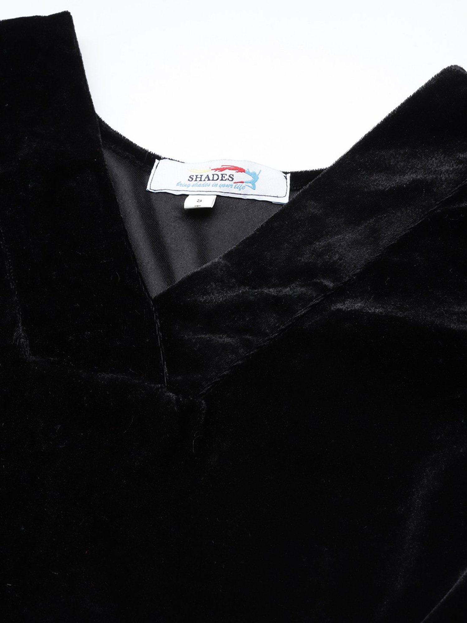 SHADES Black Kurta Pant Set