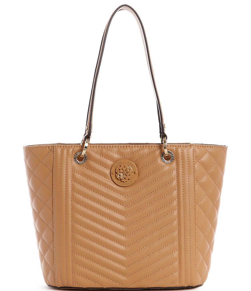 Guess Noelle Lida Quilted Tote Bag
