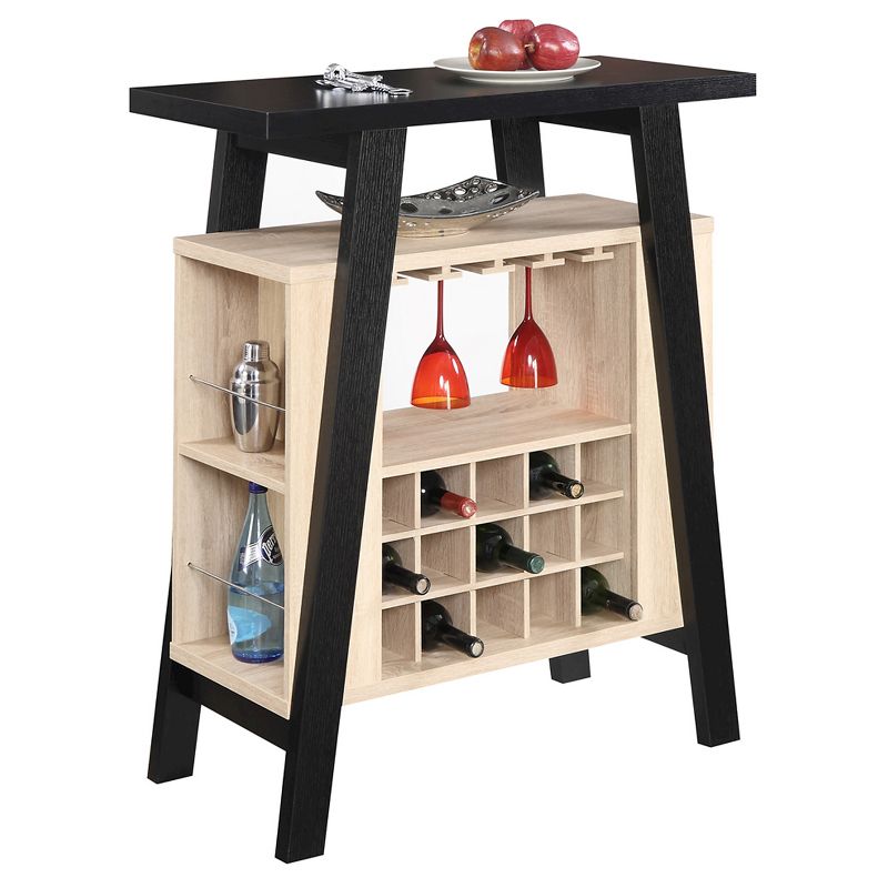 Aster High Bar Cabinet Light Wood - RST Brands