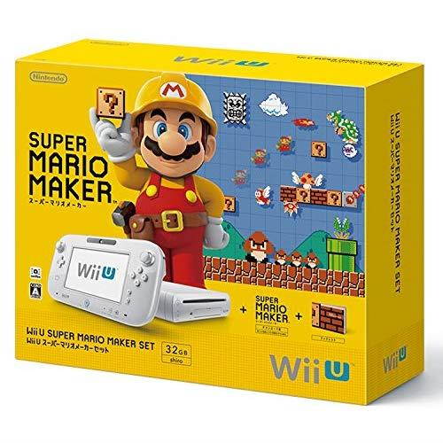 Wii U Super Mario Maker Set White 8GB