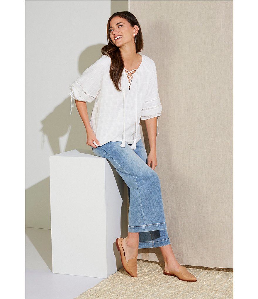 Gibson & Latimer Haydene Leather Structured Mules