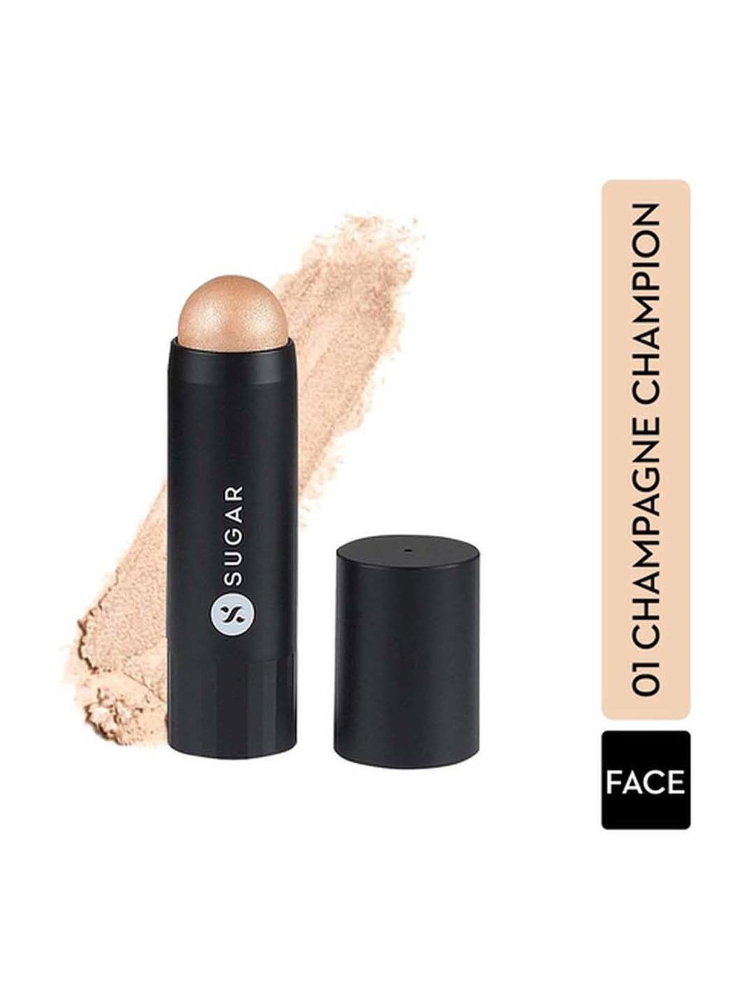 Sugar Cosmetics Face Fwd Highlighter Stick 01 Champagne Champion - 7.5 gm
