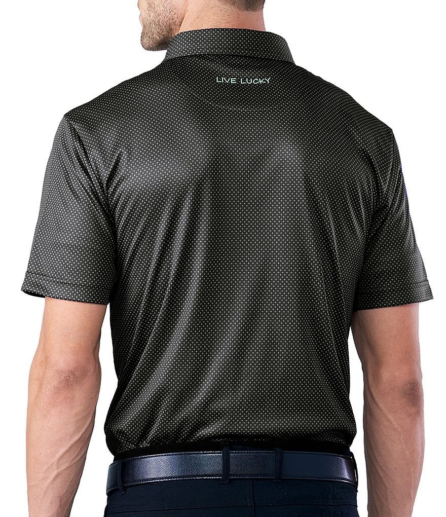 BLACK CLOVER Lucky Fit Short-Sleeve Plus 4 Dri-Balance&trade; Polo