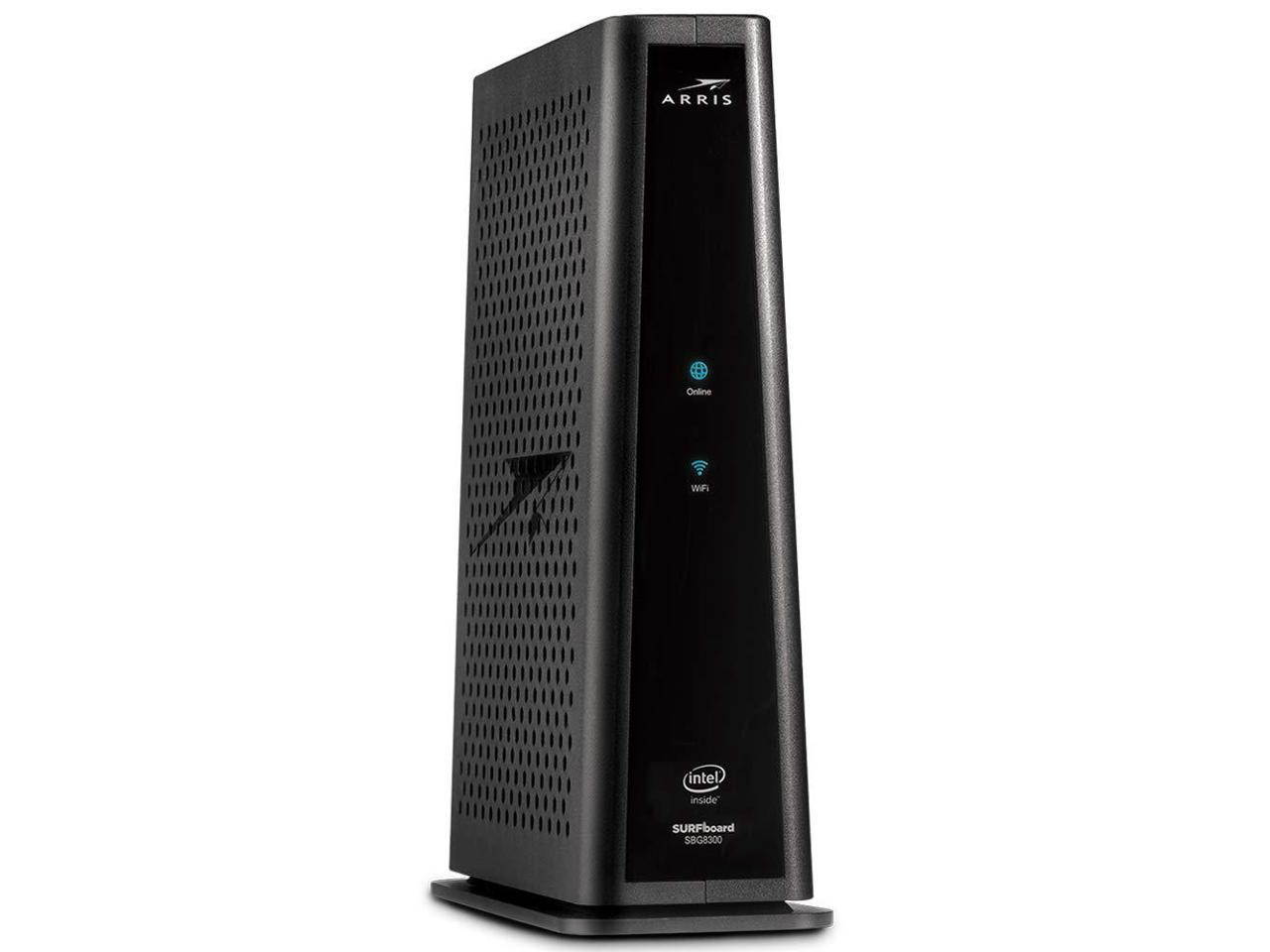 ARRIS Surfboard Docsis 3.1 Gigabit Cable Modem Plus AC2350 Dual Band Wi-Fi Router Certified for Xfinity and Cox 1 GB Service SBG8300 (Extended Warranty)