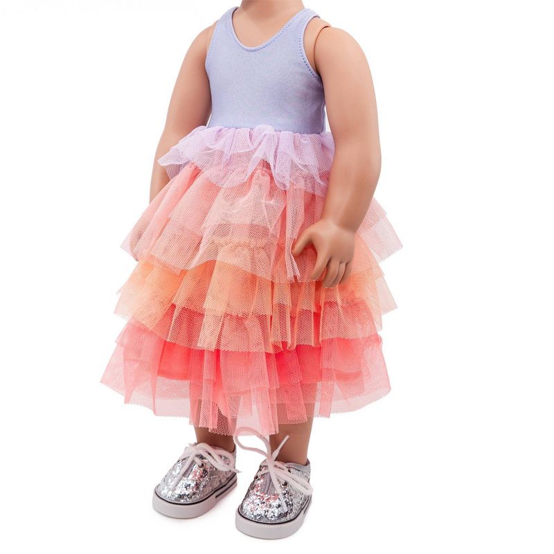 I'M A GIRLY Mia 18" Fashion Doll with Cotton Candy Pink Interchangeable Wig to Style