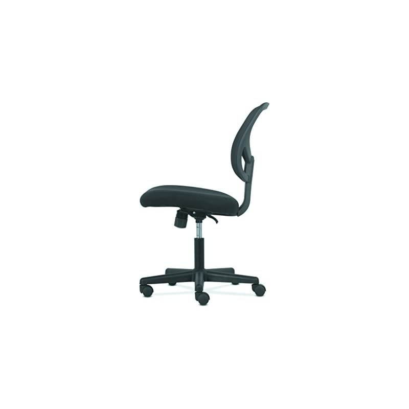 Vibrant Black and Chrome Swivel Task Office Chair with Tractor Seat
