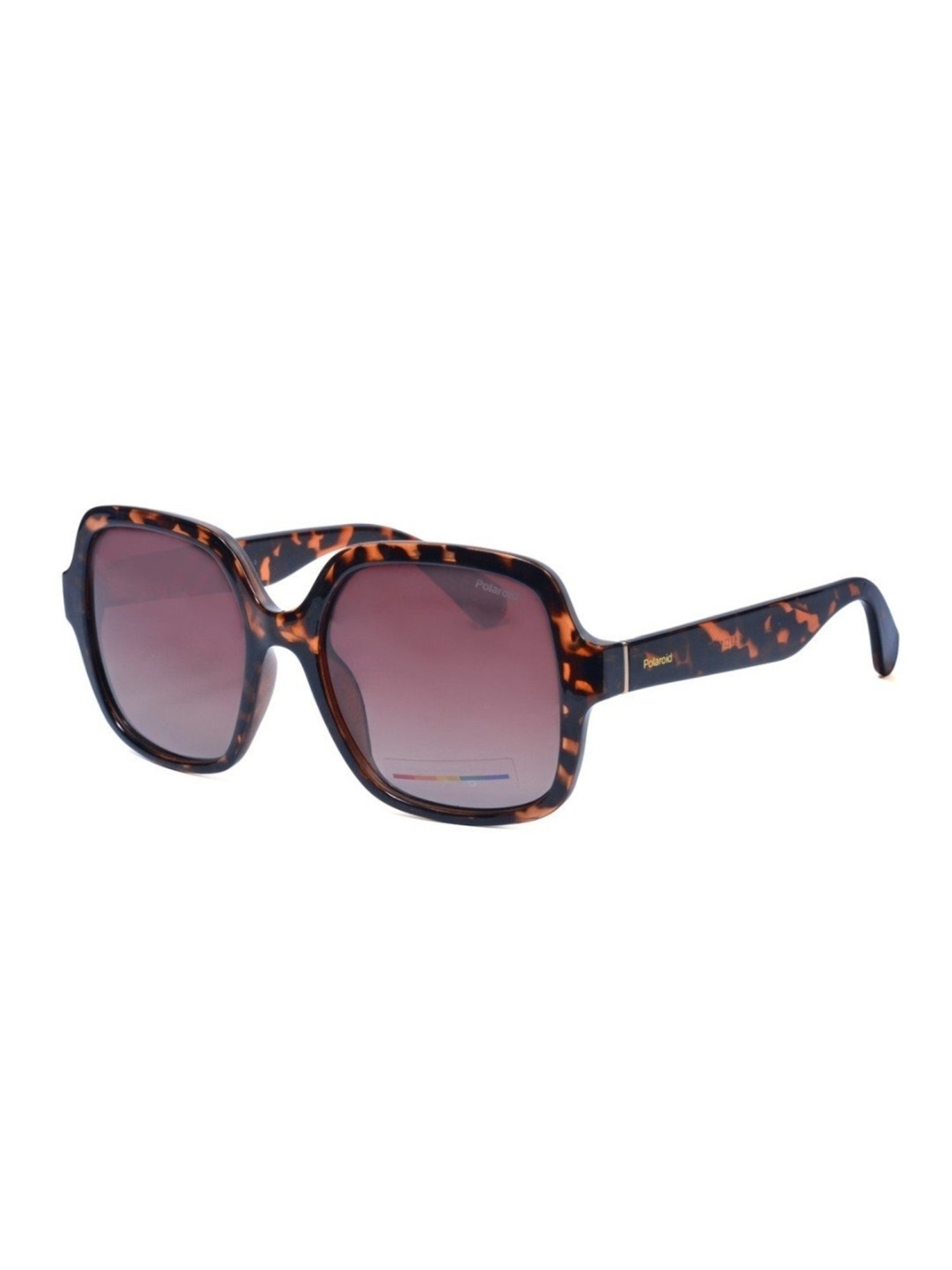Polaroid Brown Square UV Protection Sunglasses for Women