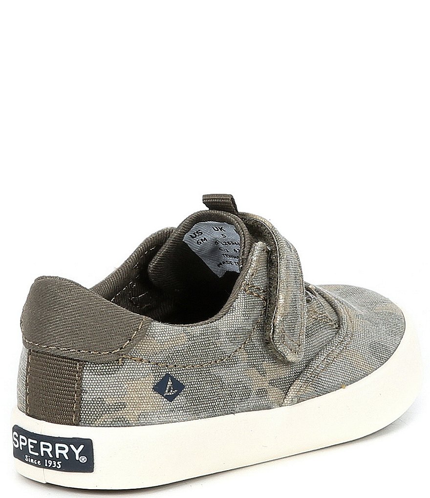 Sperry Boy's Spinnaker Jr Camo Print Washable Sneakers (Toddler)