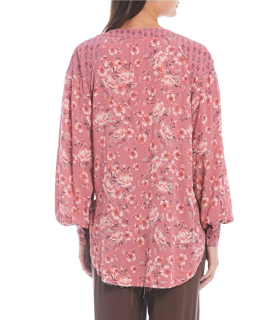 June & Hudson Short Tie Sleeve Knit Tee