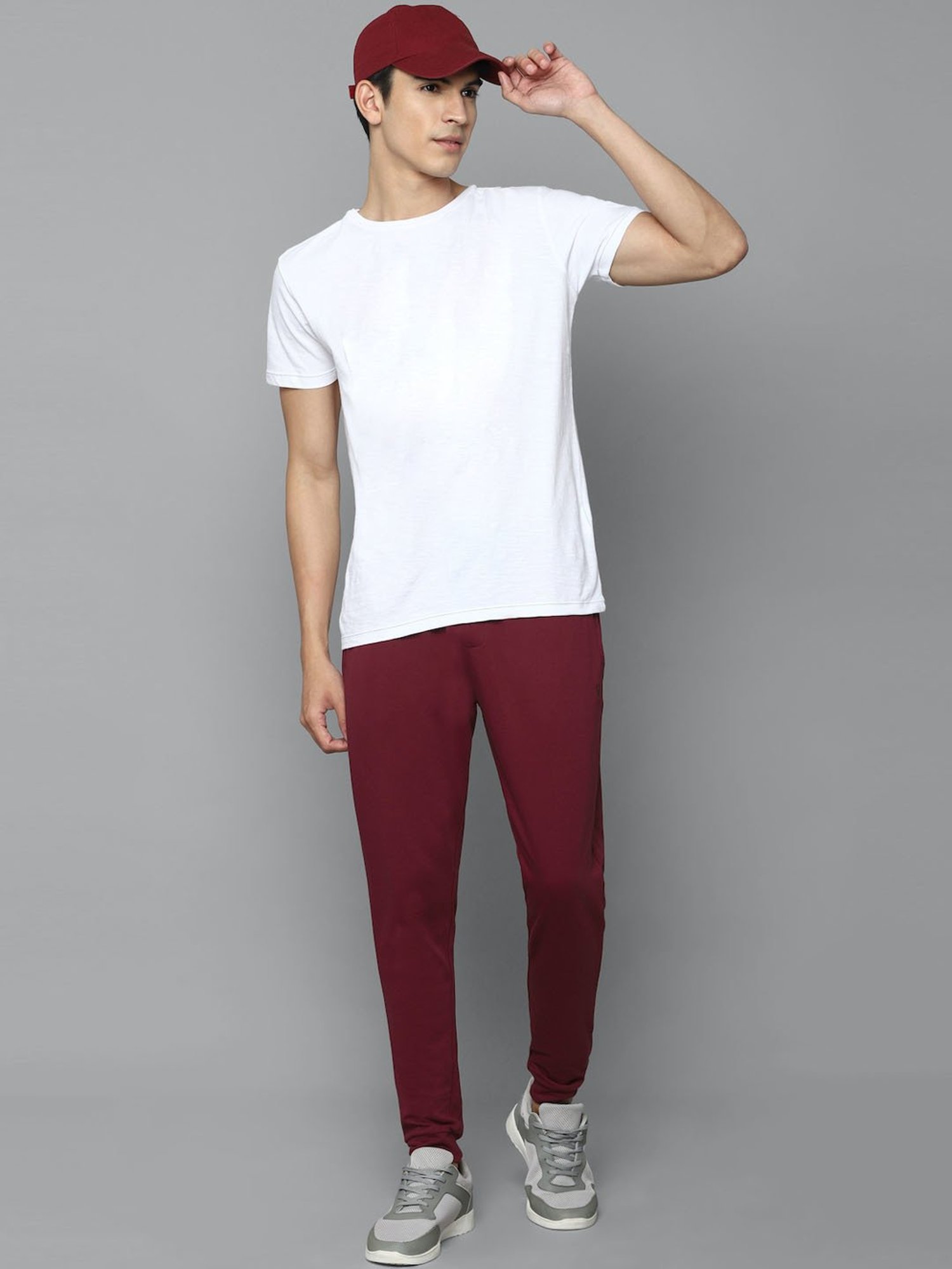 Parx Black Jogger Fit Joggers