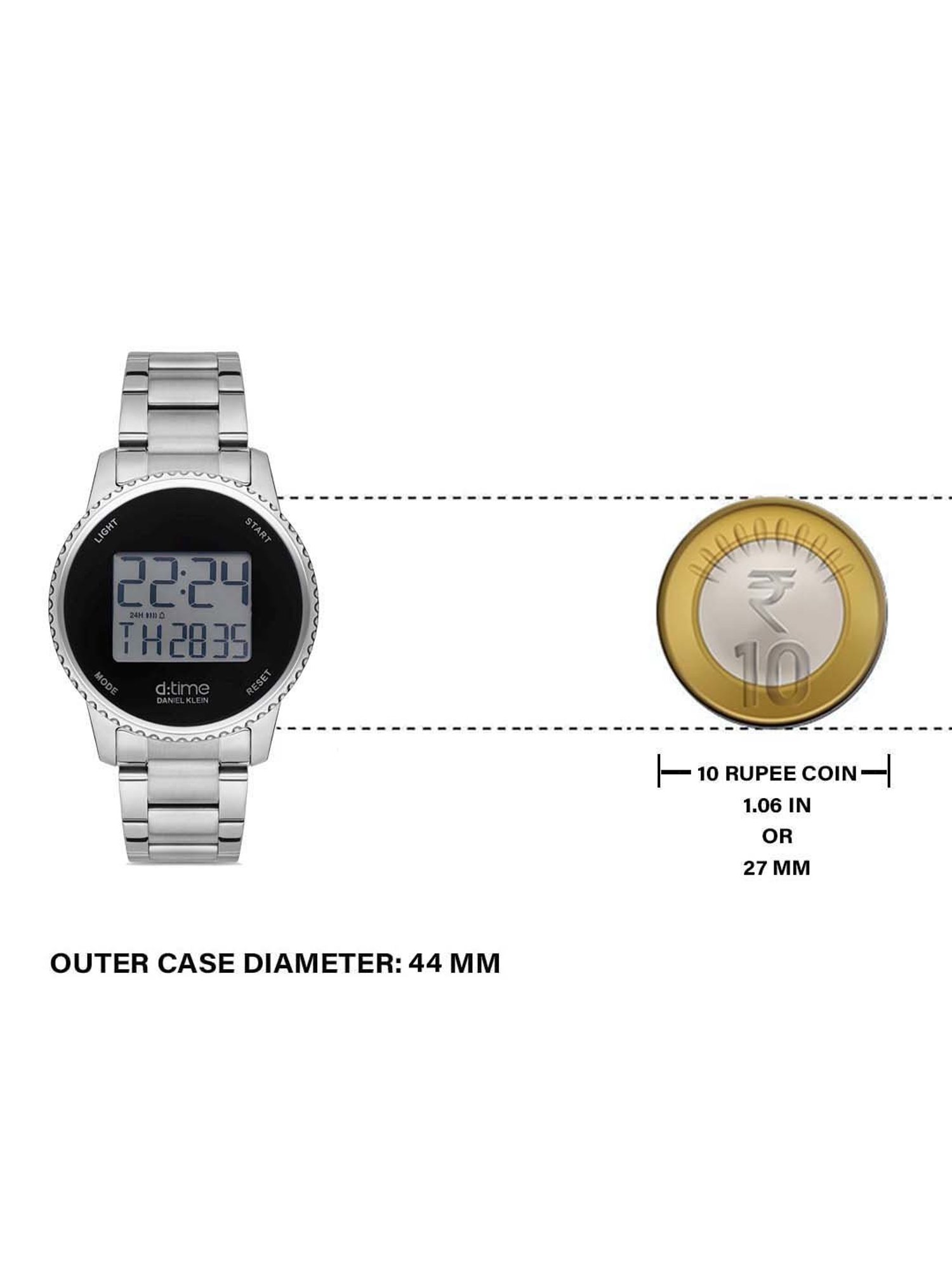 Daniel Klein DK.1.12639-1 D-Time Digital Watch for Men