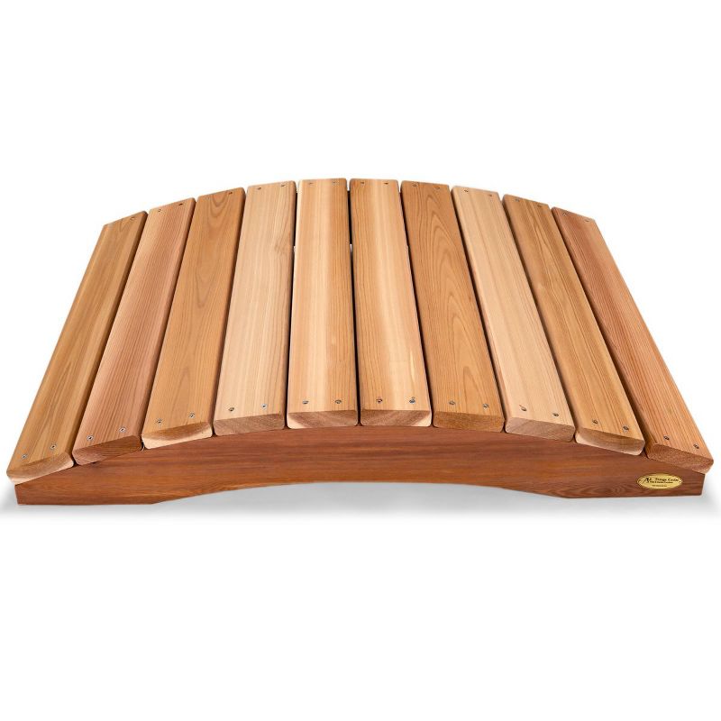 All Things Cedar FB36 3 Foot Handcrafted Reliable Natural Bridge for Any Outdoor Garden, Red Western Cedar, 36 x 29 x 7 Inches