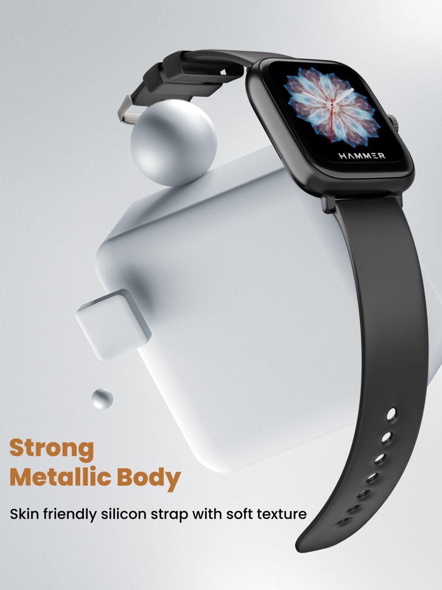 I Kall W1 Smartwatch (Black)